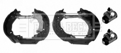BORG & BECK bbs1160k -  Комплект тормозных колодок